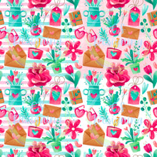 Load image into Gallery viewer, Valentines essentials seamless pattern
