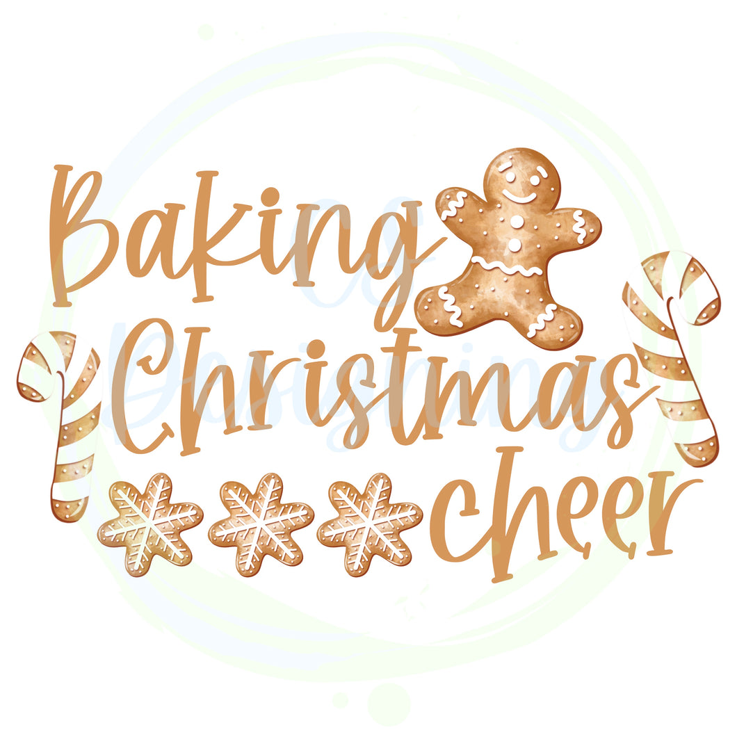 Baking Christmas Cheer PNG