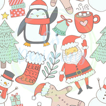 Load image into Gallery viewer, Christmas time seamless pattern
