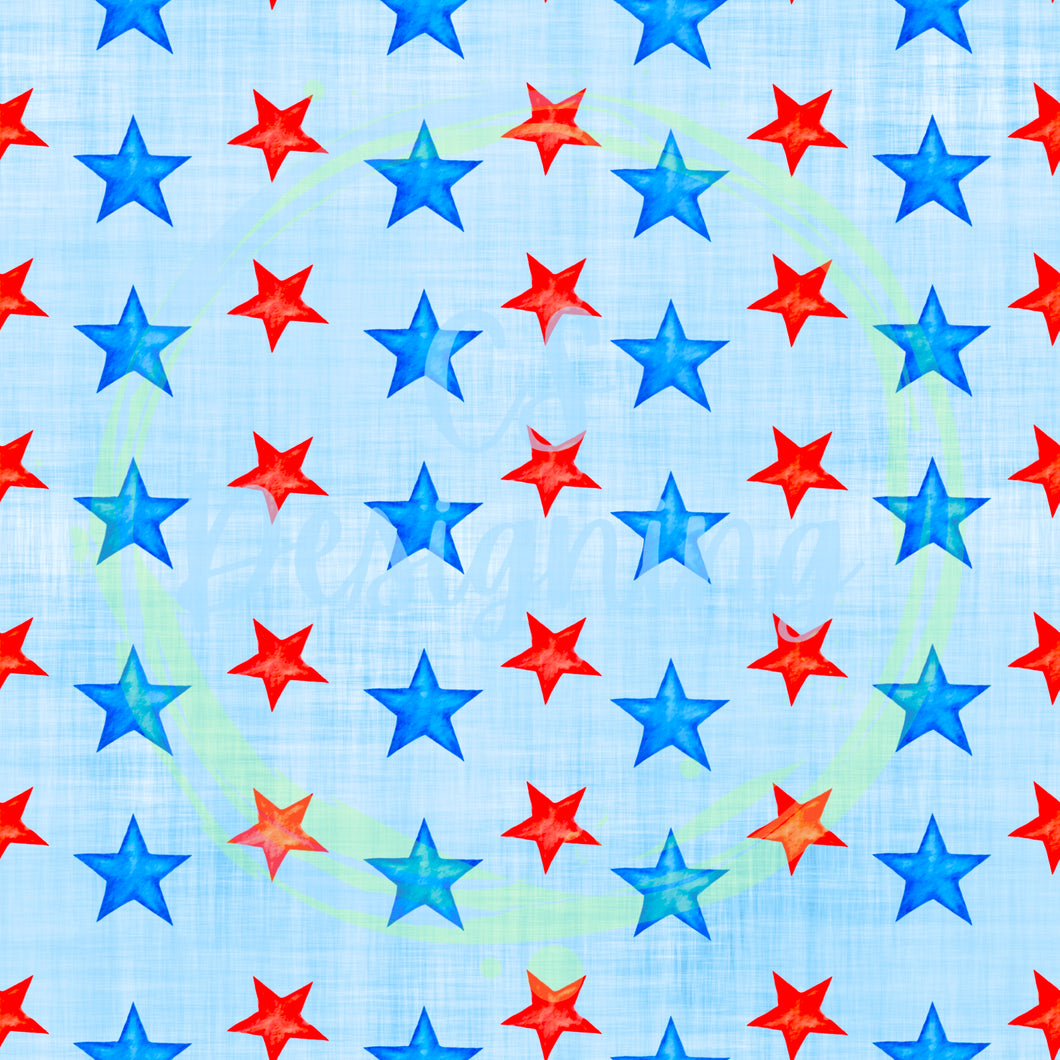 Stars seamless pattern