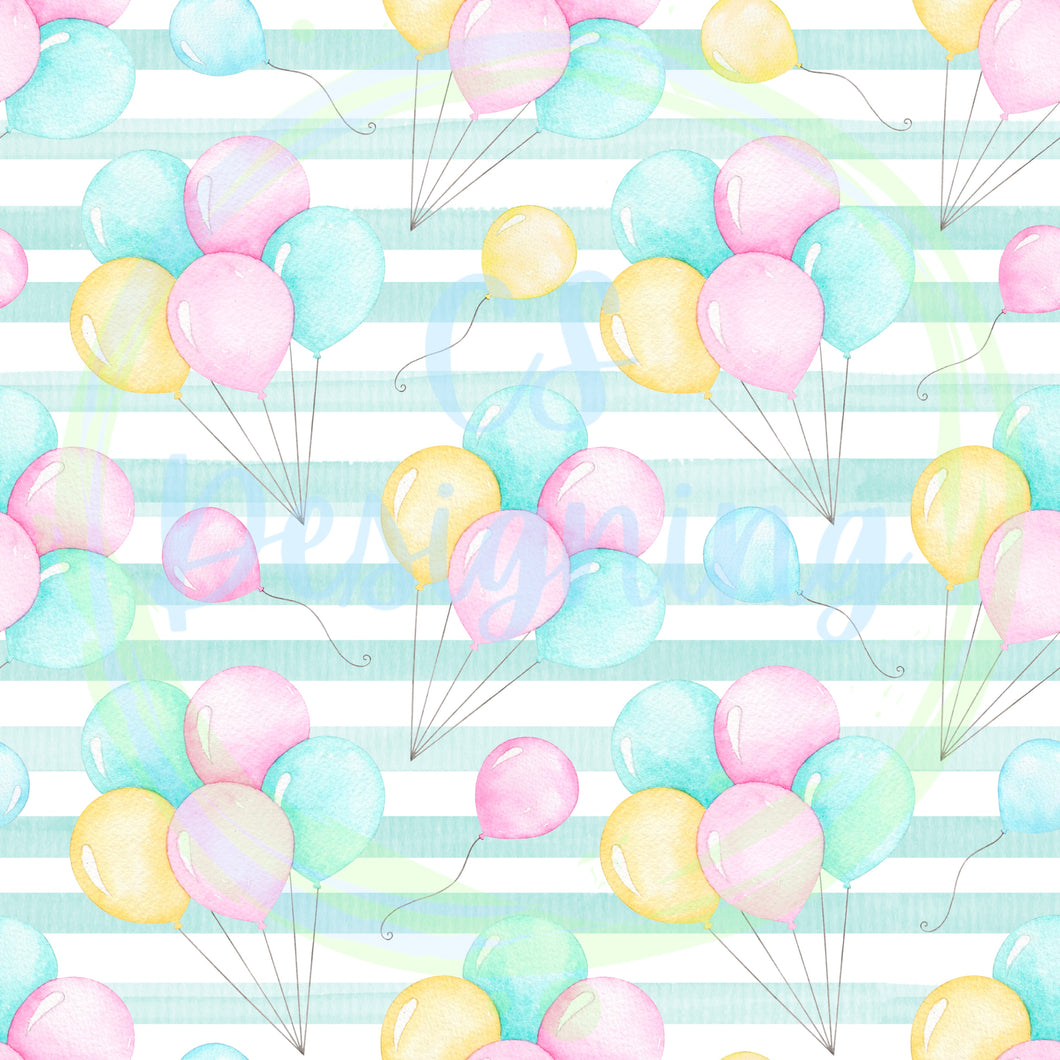 Circus balloons pattern