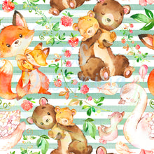 Load image into Gallery viewer, Mama &amp; baby animal seamless pattern
