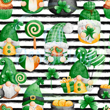 Load image into Gallery viewer, St patty gnomes seamless pattern
