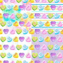 Load image into Gallery viewer, Heart candy seamless pattern
