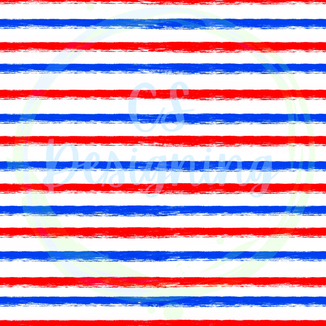 4th of July stripe seamless pattern