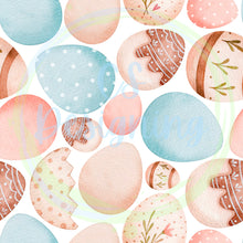 Load image into Gallery viewer, Easter eggs seamless pattern
