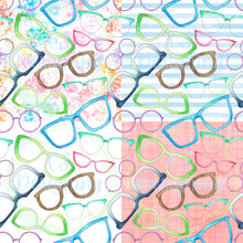 Load image into Gallery viewer, Glasses seamless pattern
