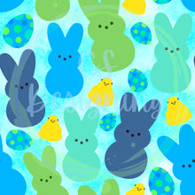 Load image into Gallery viewer, Boy Easter candy seamless pattern
