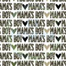 Load image into Gallery viewer, Mama’s Boy seamless pattern
