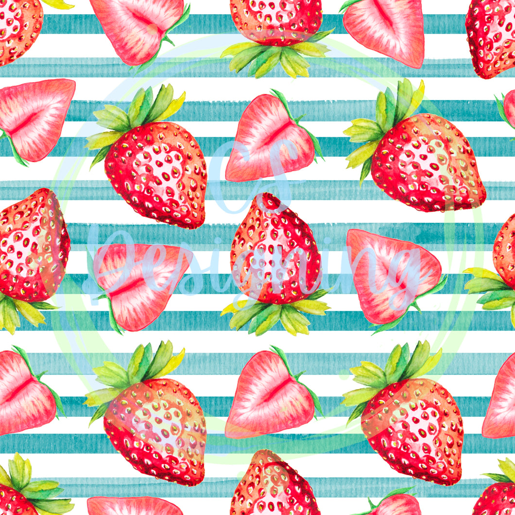 Strawberry seamless pattern