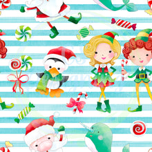 Load image into Gallery viewer, Elf seamless pattern
