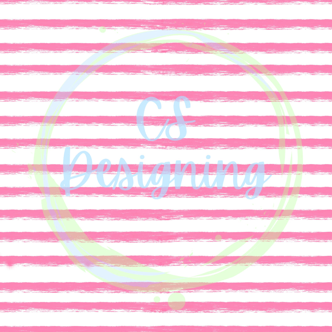 Bubblegum pink stripes seamless pattern