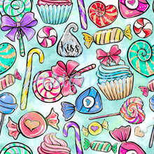 Load image into Gallery viewer, Hard candy seamless pattern
