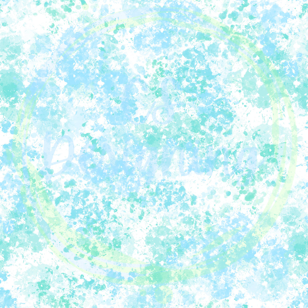 Blues splatter seamless pattern