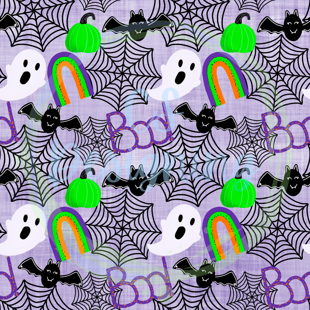 Spooky seamless pattern