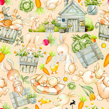 Load image into Gallery viewer, Bunny season seamless pattern
