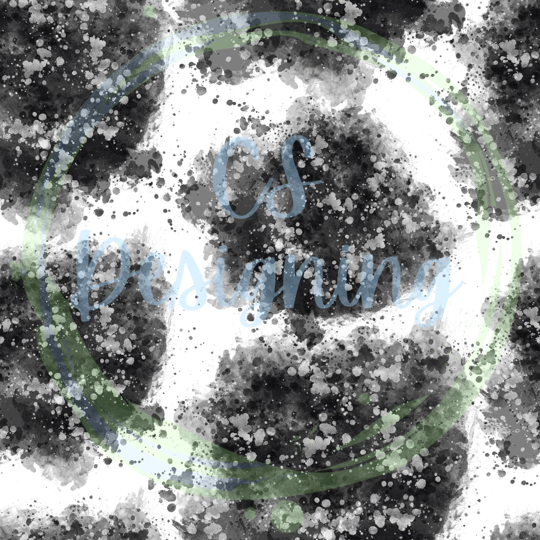 Black splatter seamless pattern