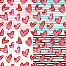 Load image into Gallery viewer, Heart seamless pattern
