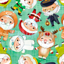 Load image into Gallery viewer, Santa seamless pattern
