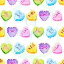 Load image into Gallery viewer, Heart candy seamless pattern
