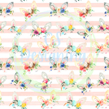 Load image into Gallery viewer, Bunny faces seamless pattern
