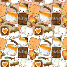 Load image into Gallery viewer, S’more seamless pattern
