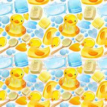 Load image into Gallery viewer, Bath time seamless pattern
