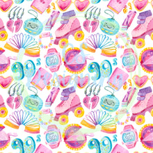 Load image into Gallery viewer, 90’s essentials seamless pattern
