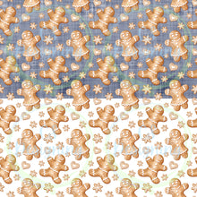 Load image into Gallery viewer, Gingerbread couple seamless pattern
