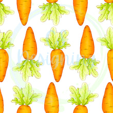 Load image into Gallery viewer, Carrot seamless pattern
