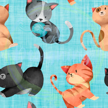 Load image into Gallery viewer, Cats seamless pattern
