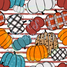 Load image into Gallery viewer, Pumpkins seamless pattern
