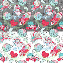 Load image into Gallery viewer, Astronaut seamless pattern
