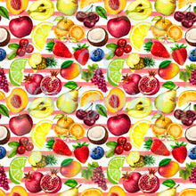 Load image into Gallery viewer, Mixed fruit seamless pattern
