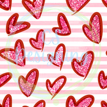 Load image into Gallery viewer, Heart seamless pattern
