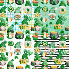 Load image into Gallery viewer, St patty gnomes seamless pattern
