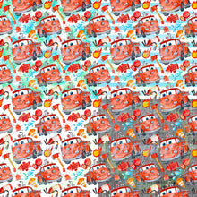 Load image into Gallery viewer, Firefighter seamless pattern
