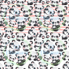 Load image into Gallery viewer, Panda seamless pattern
