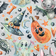 Load image into Gallery viewer, Halloween fun seamless pattern
