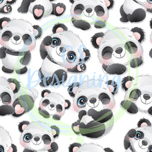 Load image into Gallery viewer, Panda seamless pattern
