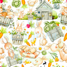 Load image into Gallery viewer, Bunny season seamless pattern
