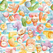 Load image into Gallery viewer, Easter letters seamless pattern
